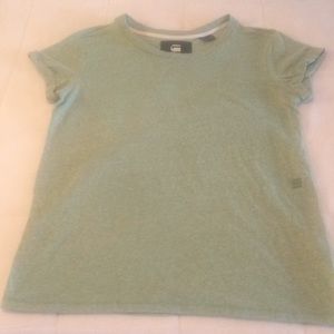 G-star RAW women's short-sleeve t-shirt green XS